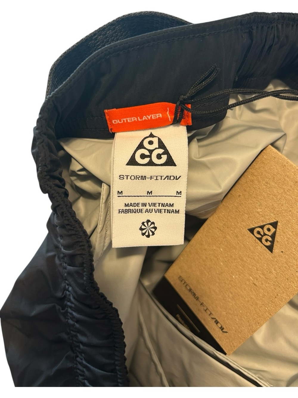 Nike ACG Storm-FIT ADV Rain Pants "Morpho" Men’s Medium M IF0909-010 NWT NEW - Picture 9 of 9